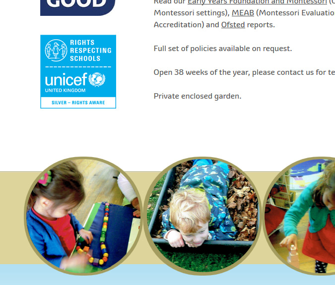 Children's House Montessori Website
