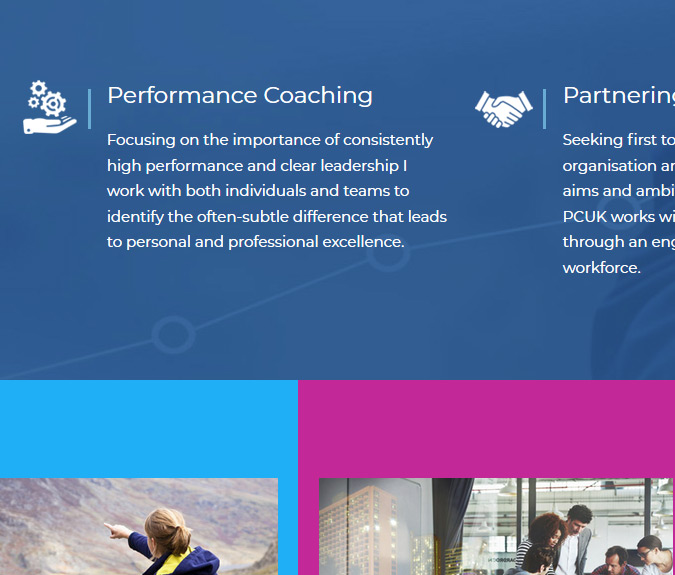 Performance Coaching UK Website